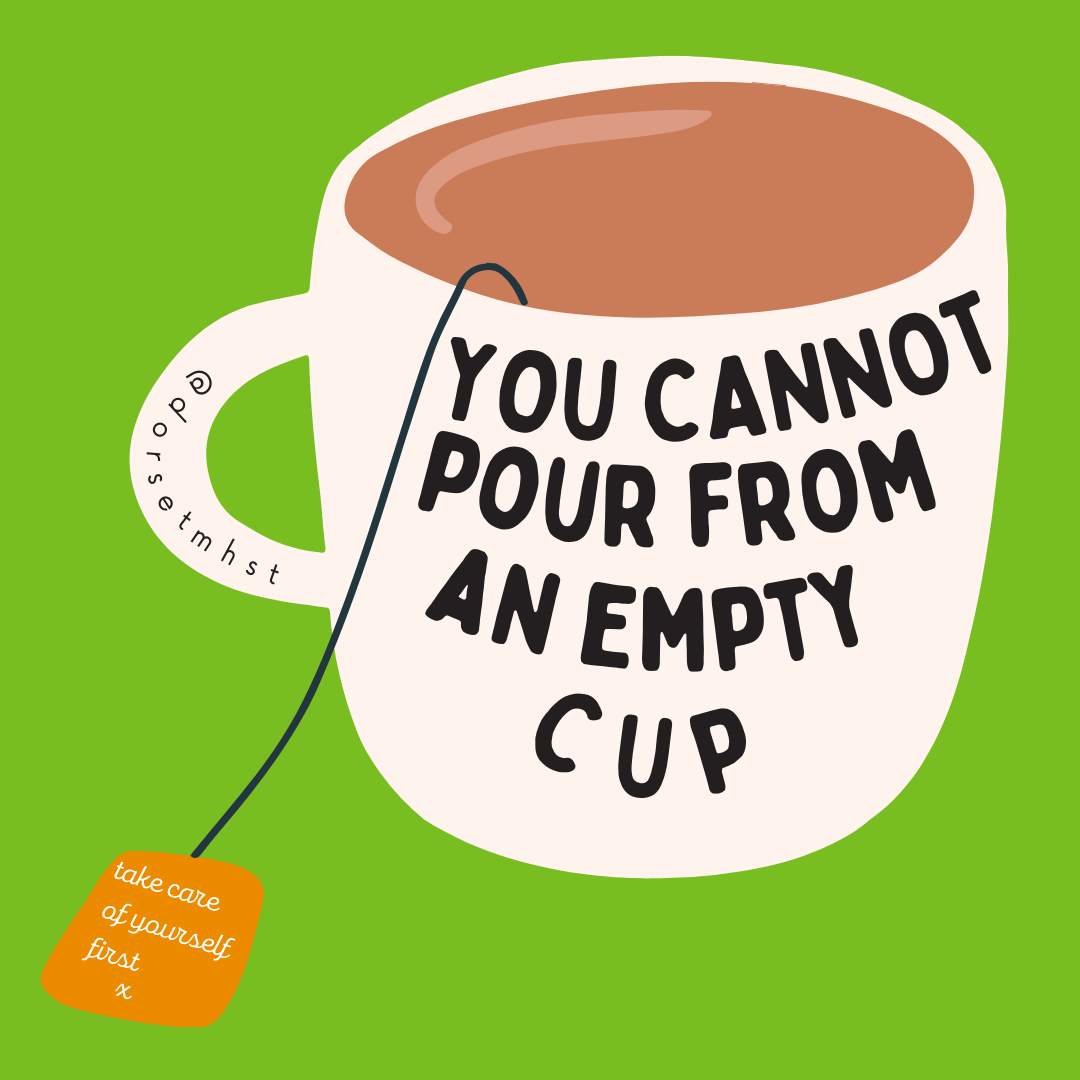 You cannot pour from an empty cup